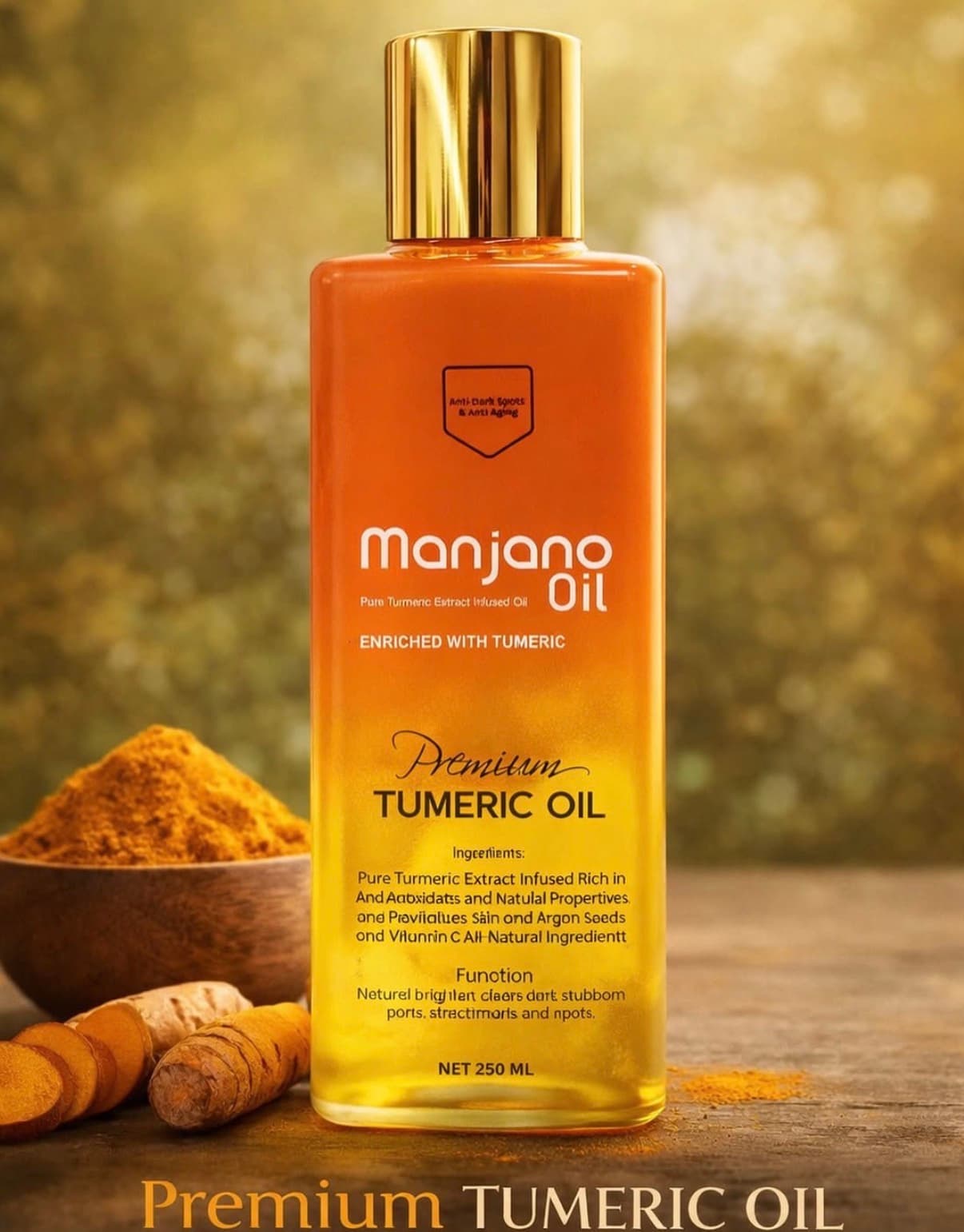 turmeric body oil